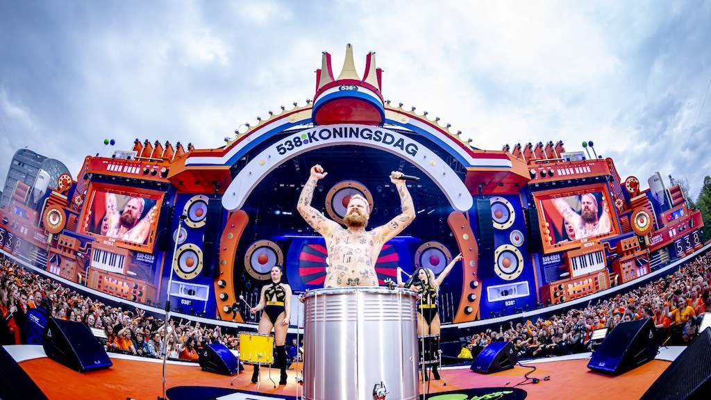 Stefan Jurriens en Giel de Winter bij 538 Koningsdag Breda 2024